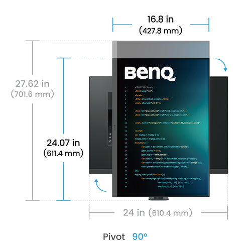 BenQ RD280UA computer monitor 71.6 cm (28.2