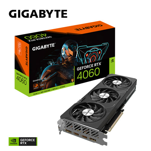 GIGABYTE GAMING GeForce RTX 4060 OC 8G NVIDIA GeForce RTX 4060 8 GB GDDR6