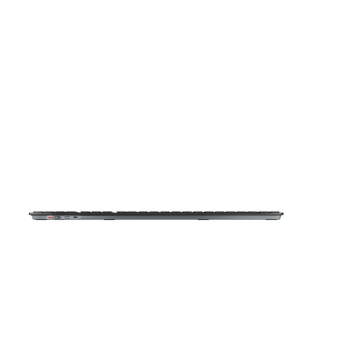 CHERRY DW 9500 SLIM keyboard Mouse included Universal RF Wireless + Bluetooth AZERTY French Black, Grey