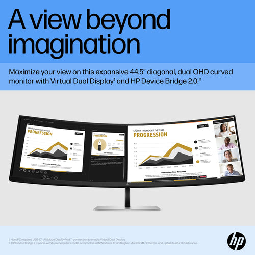 HP E45c G5 computer monitor 113 cm (44.5