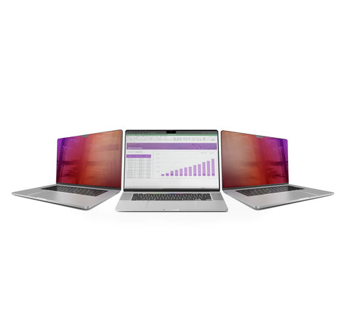 StarTech.com 14-inch MacBook Pro 21/23 Privacy Screen, Gold Filter w/Enhanced Privacy, Computer Security Shield, Double-Sided Screen Protector, +/- 30 Deg.