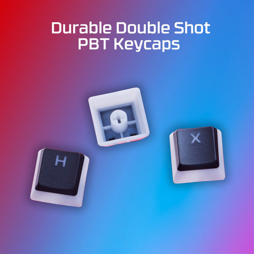 HP HyperX Pudding Keycaps 2 - Full Key Set - PBT - Black (US Layout)