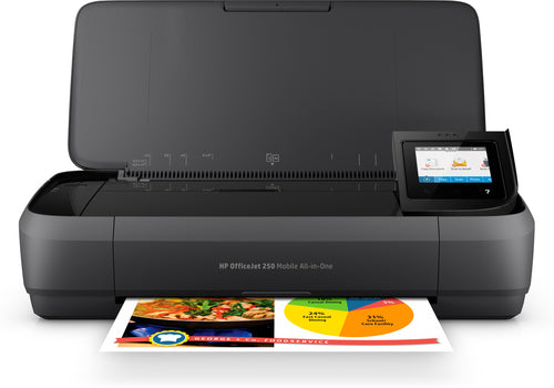 HP OfficeJet 250 Mobile Wireless All-in-One Color Printer, Copier, Scanner