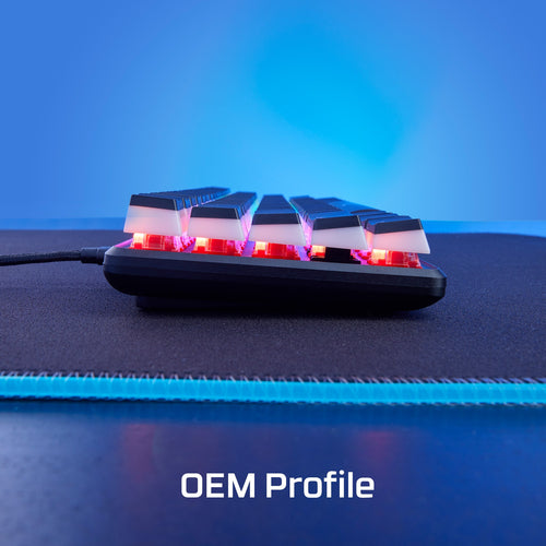 HP HyperX Pudding Keycaps 2 - Full Key Set - PBT - Black (US Layout)