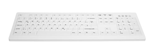CHERRY AK-C8100F-UVS-W/UK keyboard Medical USB QWERTY UK English White