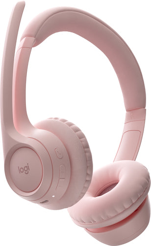 Logitech Zone 300 Headset Wireless Head-band Office/Call center Bluetooth Rose