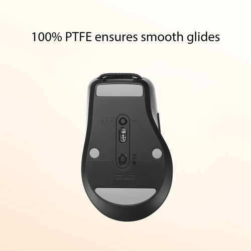 ASUS MD200 /BK mouse Office Ambidextrous RF Wireless + Bluetooth Optical 4200 DPI