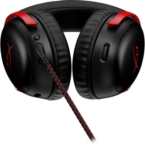 HyperX Cloud III - Gaming Headset (Black/Red) Wired Head-band USB Type-C Black, Red