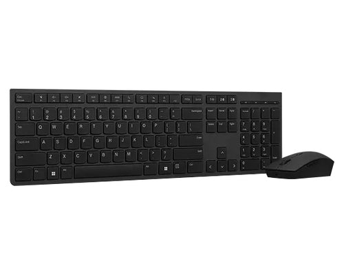 Lenovo 4X31K03967 keyboard Mouse included RF Wireless + Bluetooth QWERTY UK English Grey