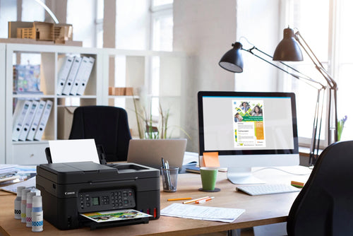Canon PIXMA G4570 Wireless Colour All-in-one Refillable MegaTank Inkjet Printer