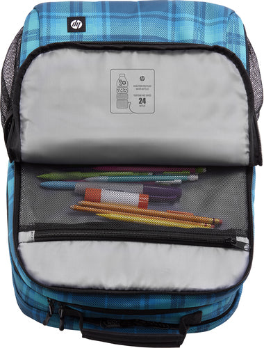 HP Campus XL Tartan Plaid Backpack