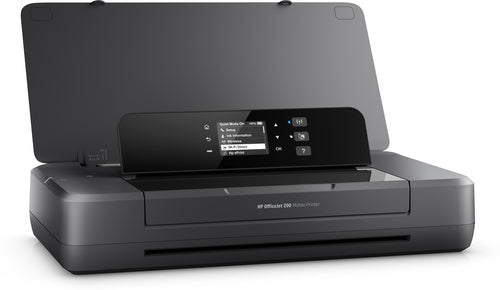 HP Officejet 200 Mobile Printer, Color, Printer for Small office, Print, Front-facing USB printing