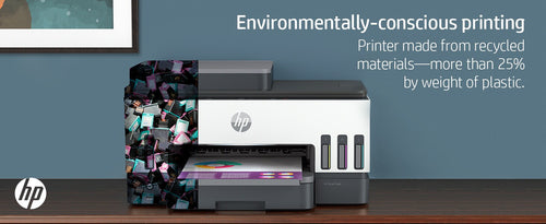 HP Smart Tank 7605 All-in-One, Print, Copy, Scan, Fax, ADF and Wireless, 35-sheet ADF; Scan to PDF; Two-sided printing