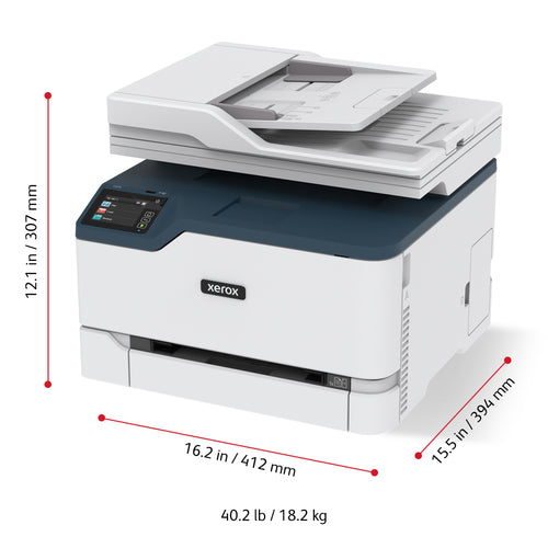 Xerox C235 Colour Multifunction Printer, Print/Scan/Copy/Fax, Laser, Wireless, All In One