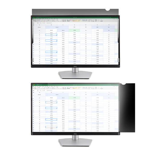 StarTech.com Monitor Privacy Screen for 20 inch PC Display - Computer Screen Security Filter - Blue Light Reducing Screen Protector Film - 16:9 Widescreen - Matte/Glossy - +/-30 Degree