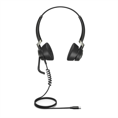 Jabra Engage 50 Stereo Headset Wired Head-band Office/Call center USB Type-C Bluetooth Black