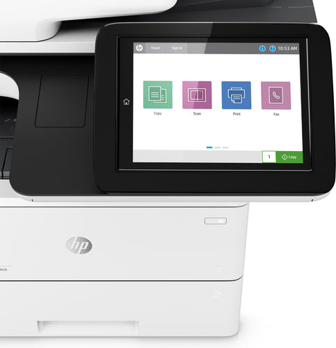 HP LaserJet Enterprise MFP M528dn, Print, copy, scan and optional fax, Front-facing USB printing; Scan to email; Two-sided printing; Two-sided scanning