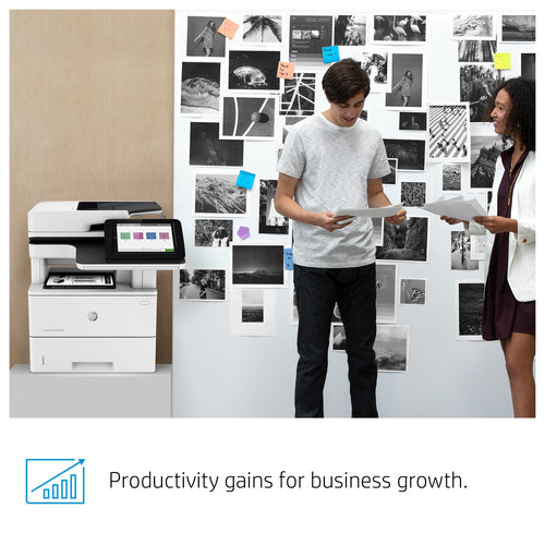 HP LaserJet Enterprise MFP M528dn, Print, copy, scan and optional fax, Front-facing USB printing; Scan to email; Two-sided printing; Two-sided scanning