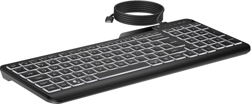 HP 400 Backlit Wired Keyboard