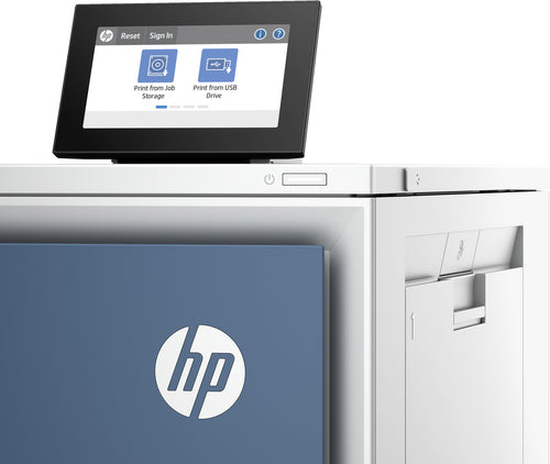 HP Color LaserJet Enterprise 5700dn Printer, Print, Front USB flash drive port; Optional high-capacity trays; Touchscreen; TerraJet cartridge