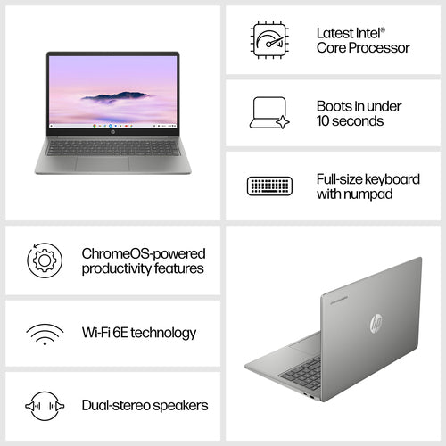 HP Chromebook 15a-nb0004na 39.6 cm (15.6
