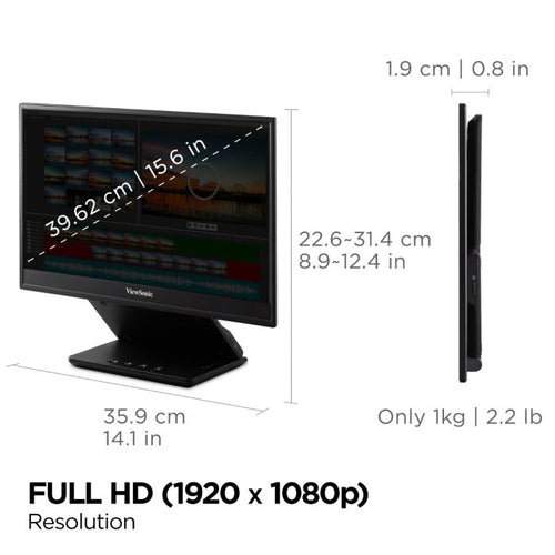 Viewsonic VP Series VP16-OLED computer monitor 40.6 cm (16