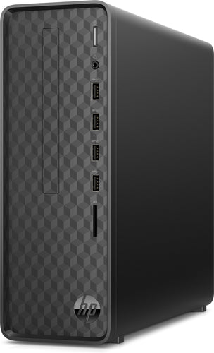 HP Slim Desktop S01-aF2004na Intel® Pentium® J5040 8 GB DDR4-SDRAM 256 GB SSD Windows 11 Home Mini Tower PC Black