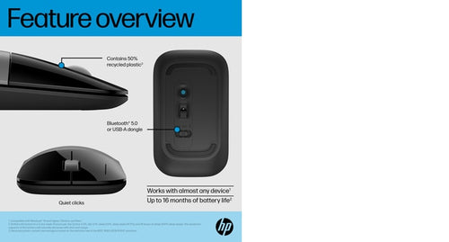 HP Z3700 Dual Silver Mouse