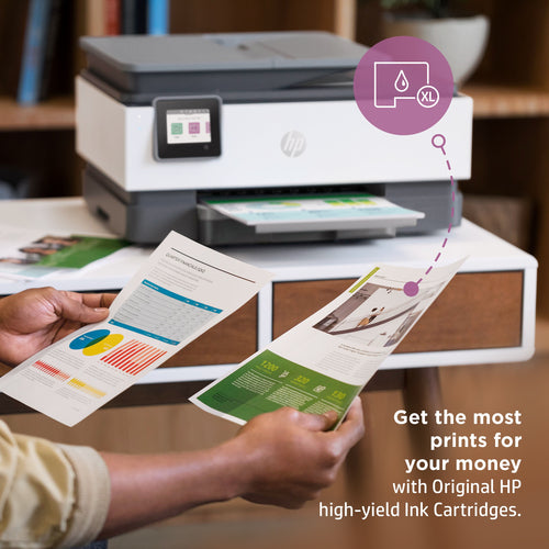 HP OfficeJet Pro HP 8024e All-in-One Printer, Color, Printer for Home, Print, copy, scan, fax, HP+; HP Instant Ink eligible; Automatic document feeder; Two-sided printing