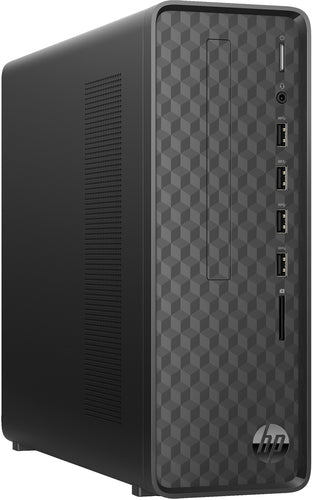 HP Slim Desktop S01-aF2004na Intel® Pentium® J5040 8 GB DDR4-SDRAM 256 GB SSD Windows 11 Home Mini Tower PC Black