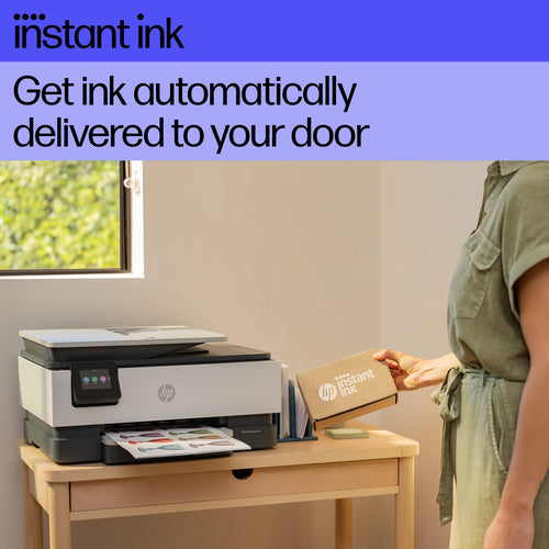 HP OfficeJet Pro HP 8132e All-in-One Printer, Color, Printer for Home, Print, copy, scan, fax, HP Instant Ink eligible; Automatic document feeder; Touchscreen; Quiet mode; Print over VPN with HP+