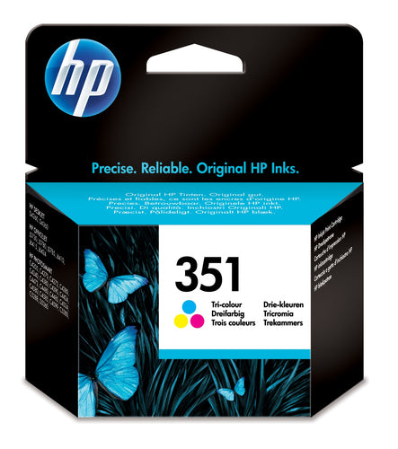 HP 351 Tri-color Original Ink Cartridge