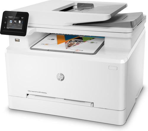 HP Color LaserJet Pro MFP M283fdw, Print, Copy, Scan, Fax, Front-facing USB printing; Scan to email; Two-sided printing; 50-sheet uncurled ADF