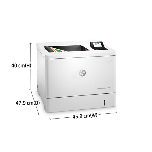 HP Color LaserJet Enterprise M554dn Printer, Print, Front-facing USB printing; Two-sided printing