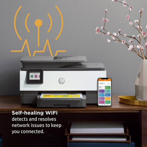 HP OfficeJet Pro HP 8024e All-in-One Printer, Color, Printer for Home, Print, copy, scan, fax, HP+; HP Instant Ink eligible; Automatic document feeder; Two-sided printing