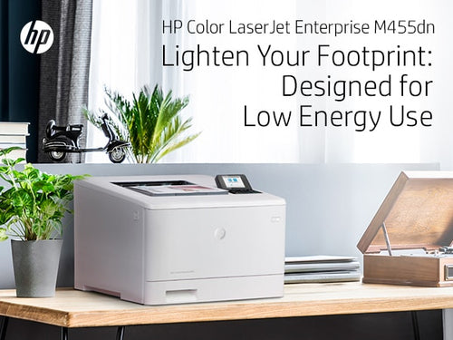 HP Color LaserJet Enterprise M455dn, Color, Printer for Business, Print, Compact Size; Strong Security; Energy Efficient; Two-sided printing