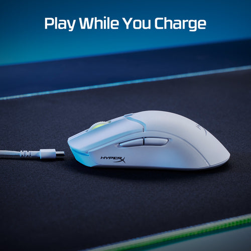 HyperX Pulsefire Haste 2 - Wireless Gaming Mouse (White)