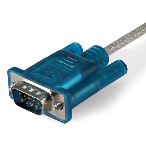 StarTech.com 3ft USB to RS232 DB9 Serial Adapter Cable - M/M