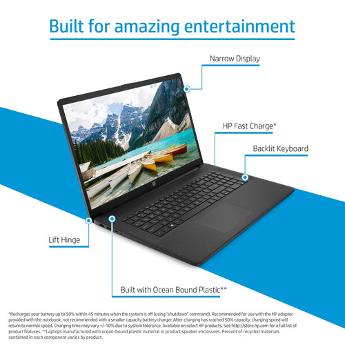HP 17-cn2021na Laptop 43.9 cm (17.3