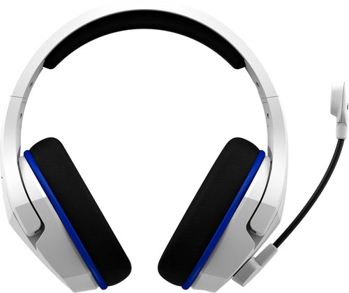 HyperX Cloud Stinger Core - Wireless Gaming Headset (White-Blue) - PS5-PS4 Head-band Blue, White