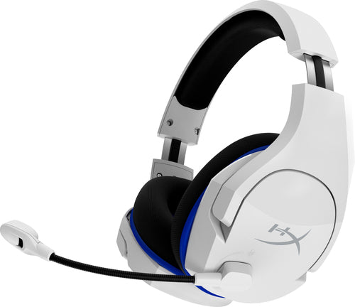HyperX Cloud Stinger Core - Wireless Gaming Headset (White-Blue) - PS5-PS4 Head-band Blue, White