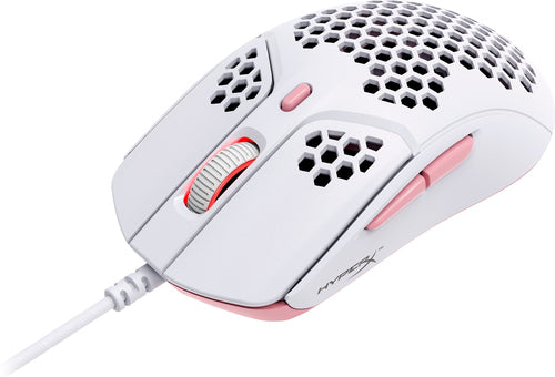 HyperX Pulsefire Haste - Gaming Mouse (White-Pink)