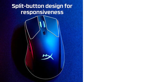 HyperX Pulsefire Dart - Wireless Gaming Mouse (Black)