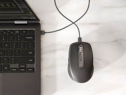 Logitech MX Anywhere 3S for Business mouse Right-hand RF Wireless + Bluetooth Laser 8000 DPI